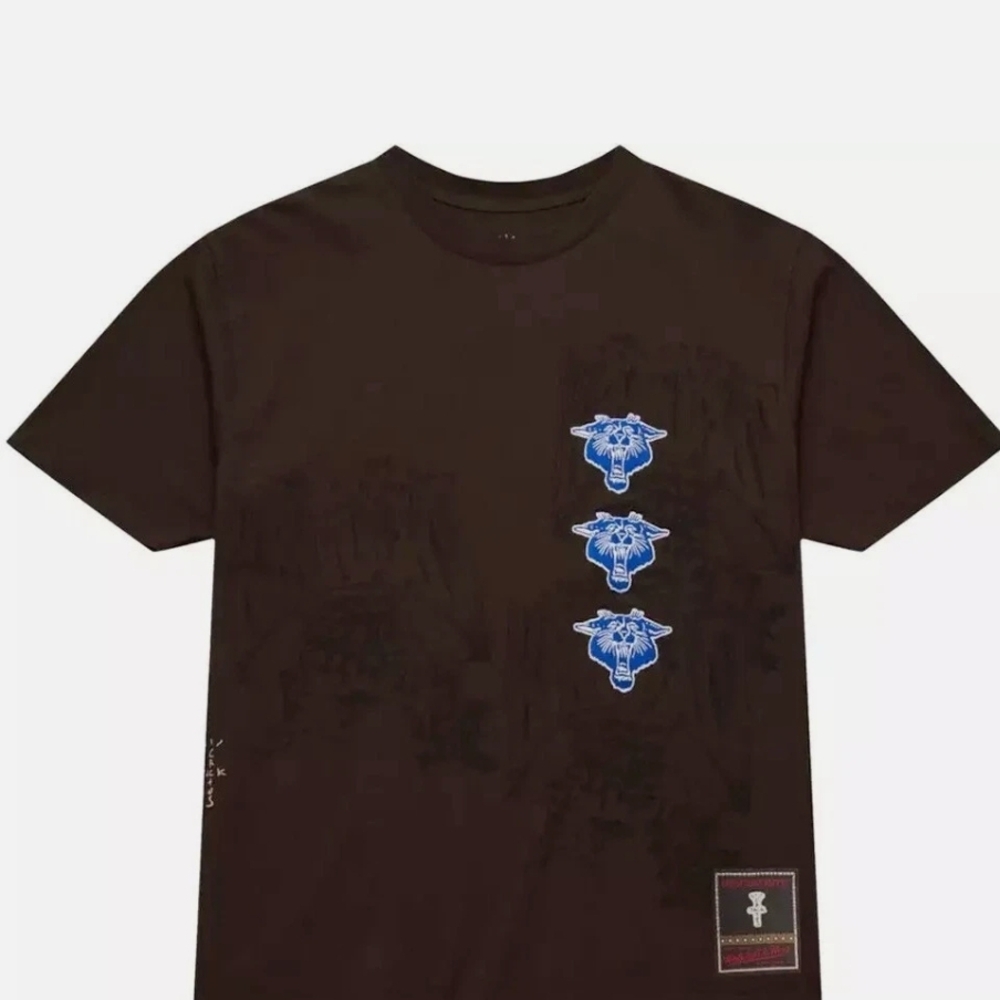 Cactus Jack by Travis Scott x Mitchell & Ness University Of Kentucky Seal Tee